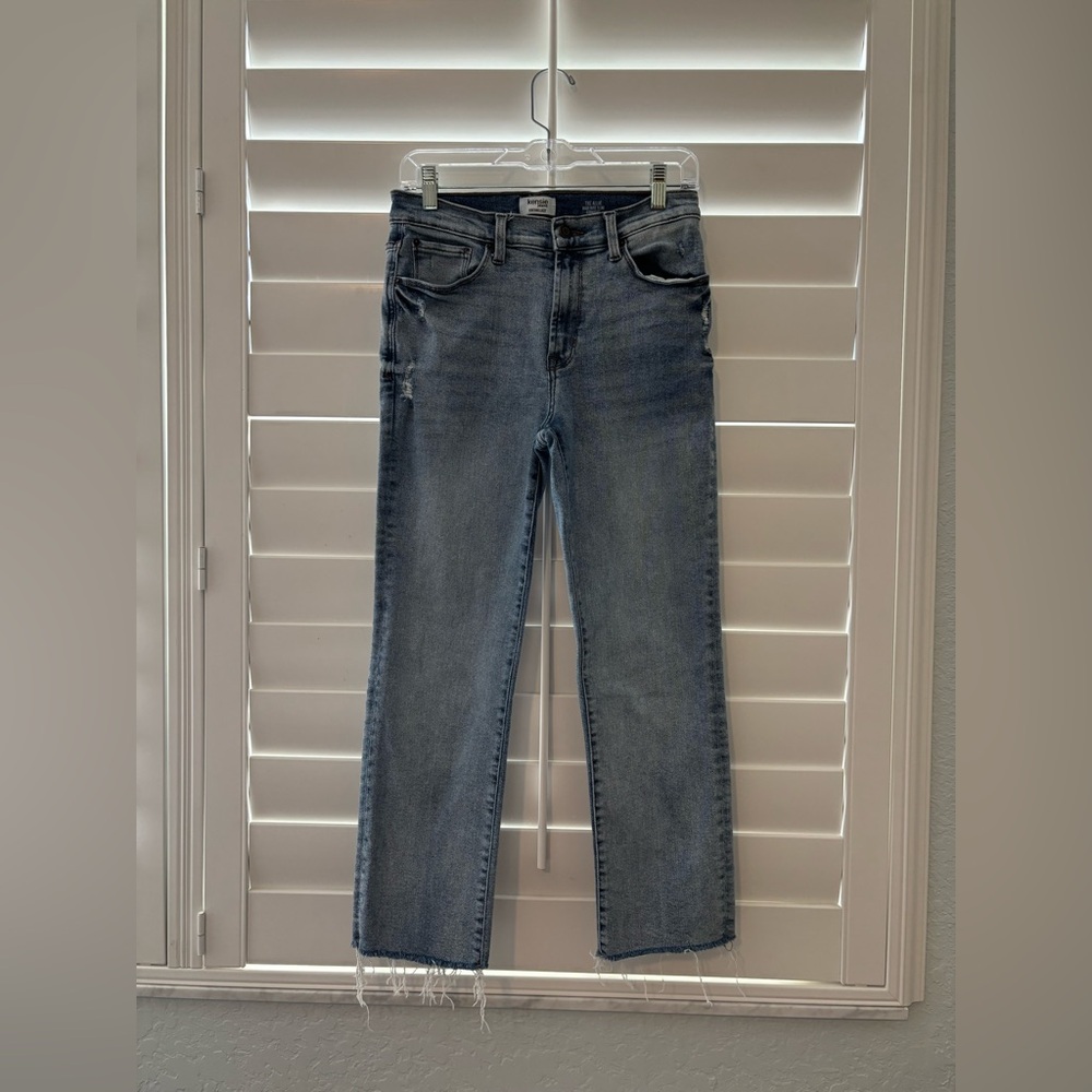 Kensie Women's Straight Leg Jeans in Blue